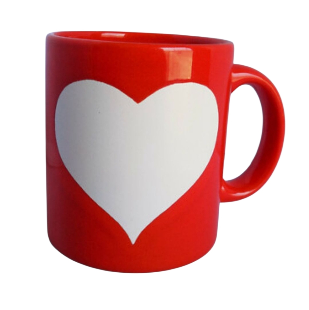 Vintage Waechtersbach Red Heart Mug